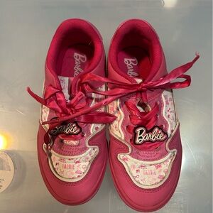 Mattel Barbie Pink and White Kids Sneakers
